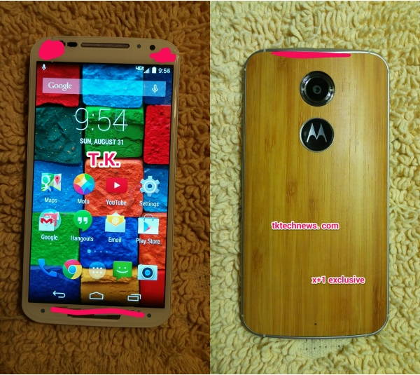 Nuevas im�genes de Moto X+1, confirman algunos detalles de diseño