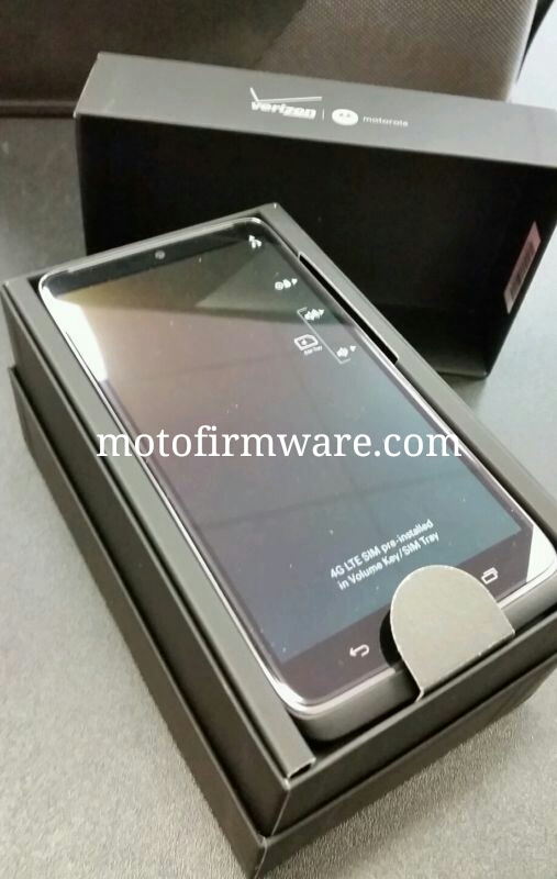 La caja de Motorola Droid Turbo