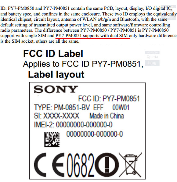 Dual SIM Sony Xperia Z4 puede estar en las obras