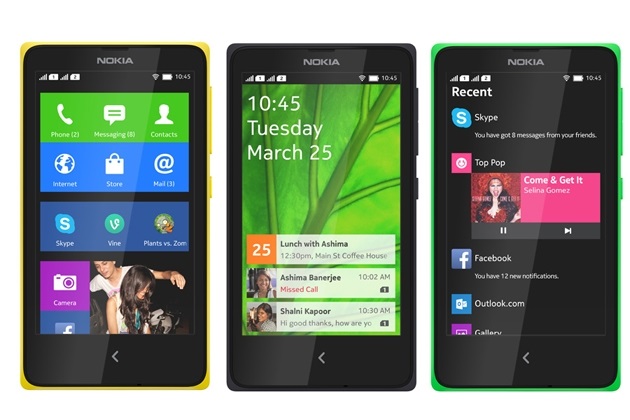 MWC 2014: Nokia X - una lnea de telfonos inteligentes de Nokia con Android