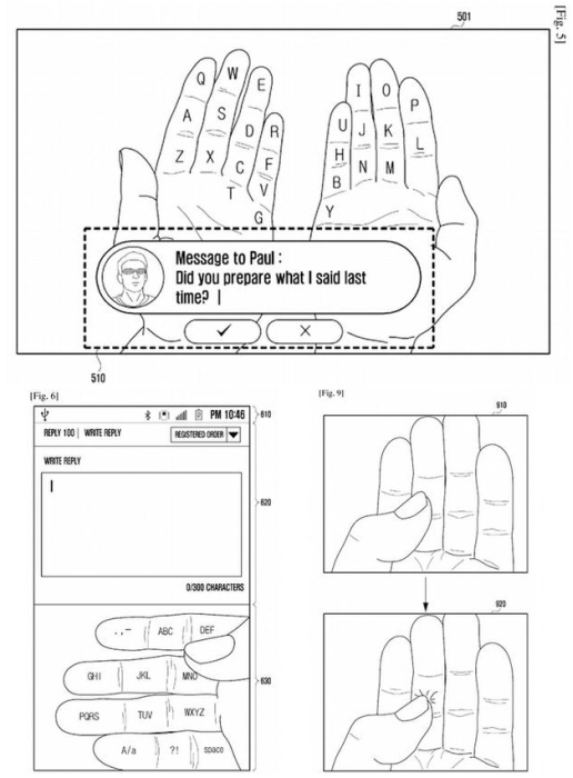 Samsung convierte tus manos en el teclado en la realidad aumentada