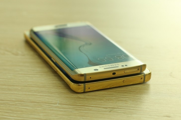Ahora puede conseguir el Samsung Galaxy Note5 y S6 edge en oro real