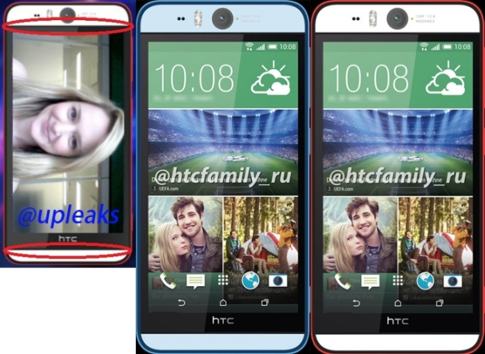 ltimas fotos de HTC Desire Eye revelanlo en totalidad