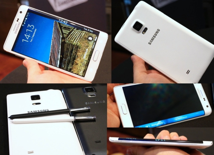 Samsung Galaxy Note Edge trae nica pantalla bilateral