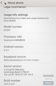 Sony Xperia M2 recibe su actualizacin KitKat