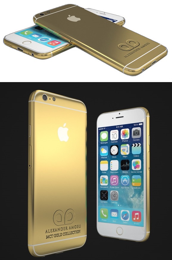 Oro iPhone 6 por Alexander Amosu ahora disponible