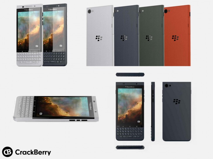 BlackBerry Vienna en la superficie - con el teclado QWERTY