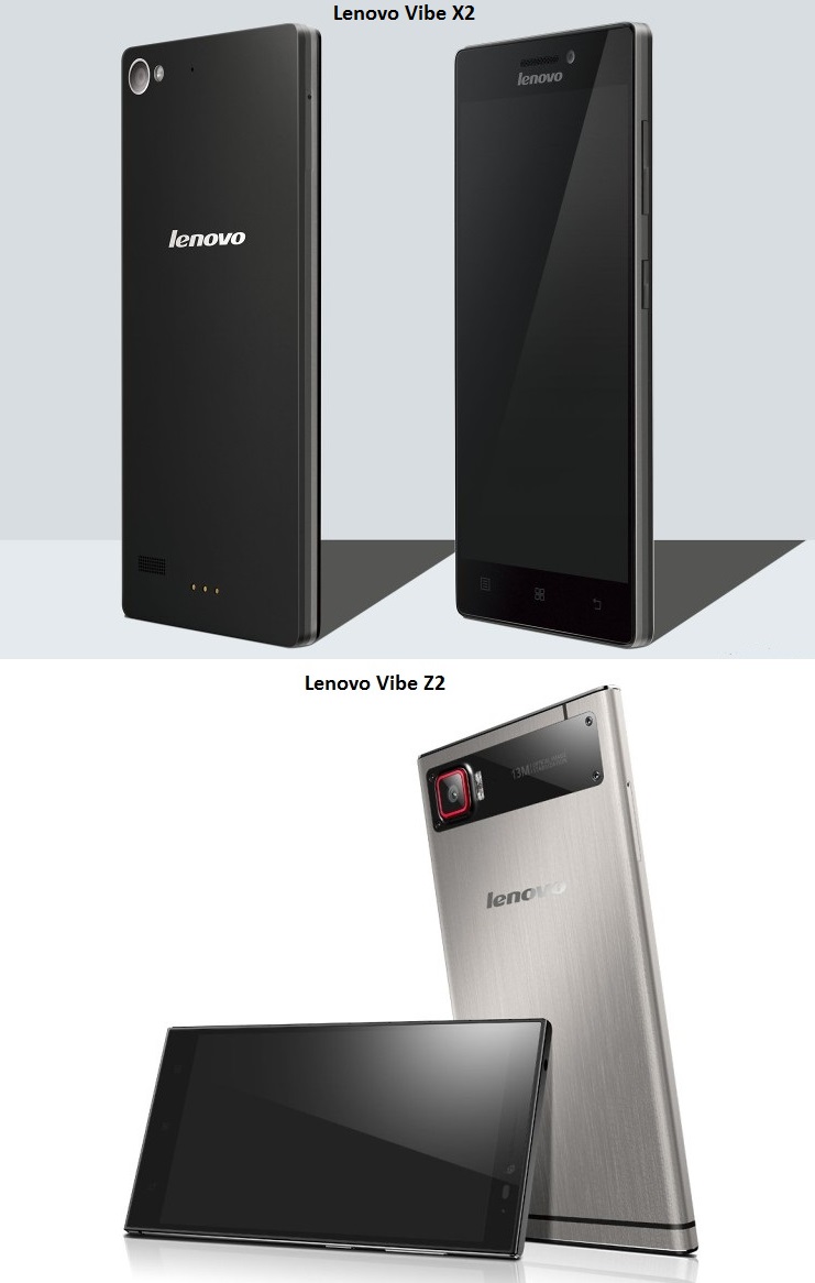 Lenovo Vibe X2 y Vibe Z2 son oficiales