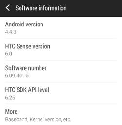 HTC One original est recibiendo Android 4.4.3 en Europa