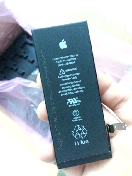 Fugas de las bateras iPhone 6 1810mAh y 6L 2915mAh