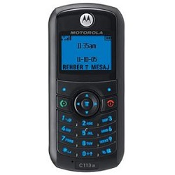 Desbloquear el Motorola C113a Los productos disponibles