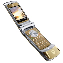 Quite el bloqueo de sim con el cdigo del telfono Motorola K1 KRZR Champagne Gold
