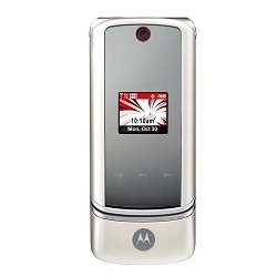 Quite el bloqueo de sim con el cdigo del telfono Motorola K1m KRZR White