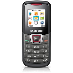 Desbloquear el Samsung E1160 Guru Los productos disponibles